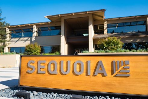 the entrance of Sequoia Capital 