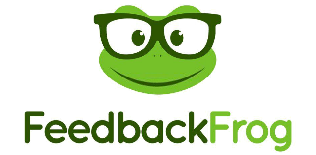 logo of feedback frog. The company that can help you understand your customer requirements.